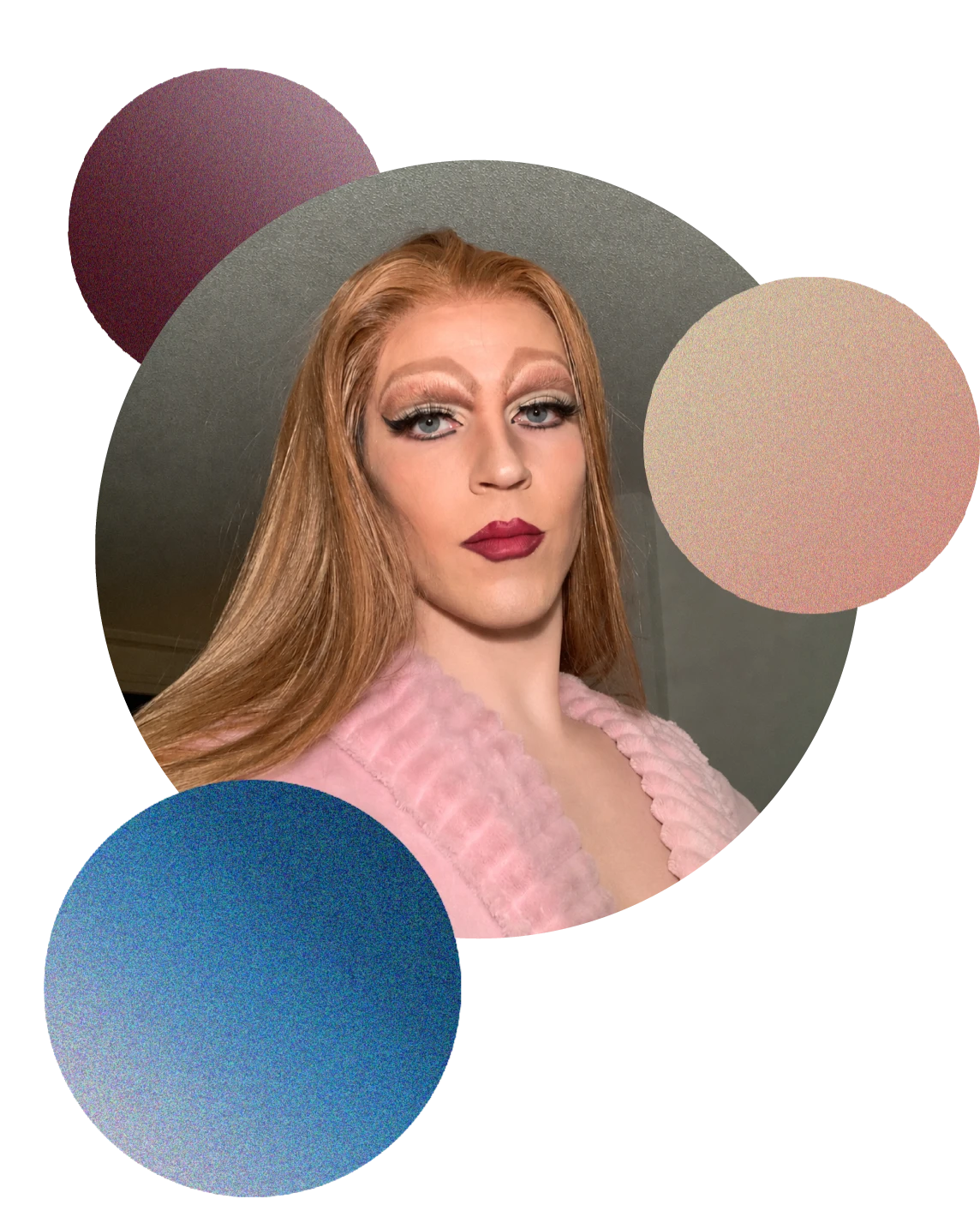 Portrait of Daiva Deeper, Drag Queen