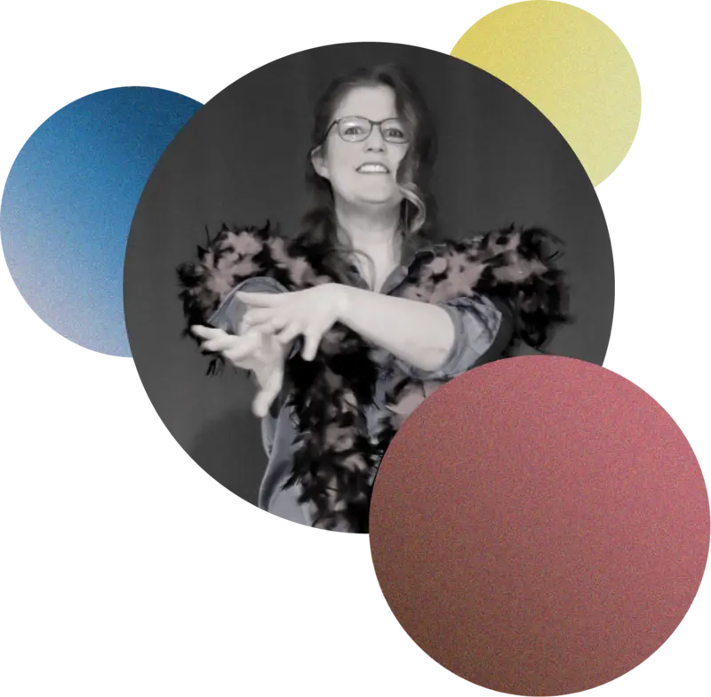 Portrait of ReBella Bacilla Basta, Burlesque Performer