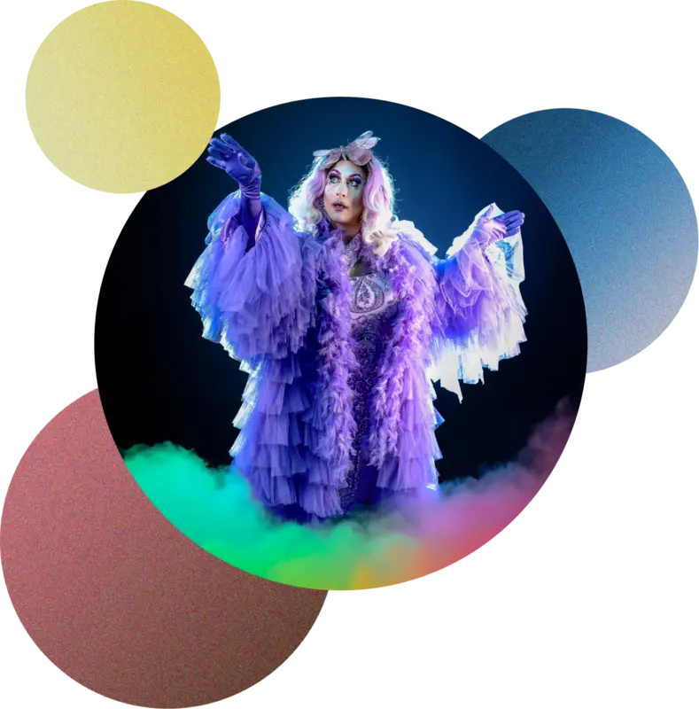 Portrait of Vio La Cornuta, Drag Queen & Cabaret Artist